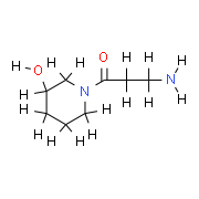 3-Amino-1-(3-hydroxypiperidin-1-yl)propan-1-one