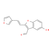 2-[2-(3-Furyl)vinyl]-5-hydroxy-1-benzofuran-3-carbaldehyde