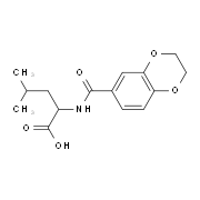 2-[(2,3-Dihydro-benzo[1,4]dioxine-6-carbonyl)-amino]-4-methyl-pentanoic acid