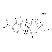 2-(N-7-硝基-2,1,3-苯并噁二唑-4-氨基)-2-脱氧-D-葡萄糖