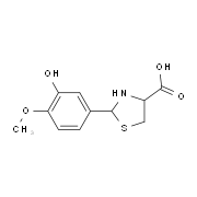2-(3-Hydroxy-4-methoxy-phenyl)-thiazolidine-4-carboxylic acid