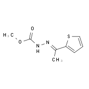 Methyl 2-[1-(2-thienyl)ethylidene]-1-hydrazinecarboxylate
