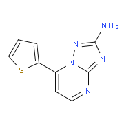 7-(2-Thienyl)[1,2,4]triazolo[1,5-a]pyrimidin-2-amine