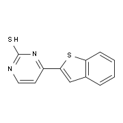 4-(1-Benzothiophen-2-yl)-2-pyrimidinethiol