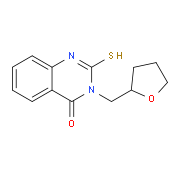 2-Mercapto-3-(tetrahydrofuran-2-ylmethyl)-quinazolin-4(3H)-one