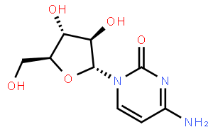 4-氨基-1-((2R,3R,4S,5R)-3,4-二羟基-5-(羟甲基)四氢呋喃-2-基)嘧啶-2(1H)-酮