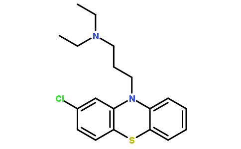 乙氯丙嗪结构式