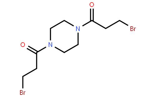 1,1'-(Piperazine-1,4-diyl)bis(3-bromopropan-1-one)