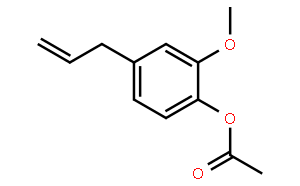 4-烯丙基-2-甲氧基苯基乙酸酯