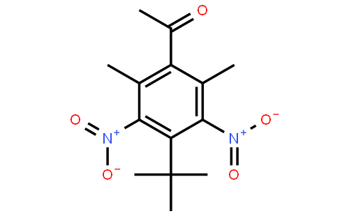 4-叔丁基-2,6-二甲基-3,5-二硝基苯乙酮