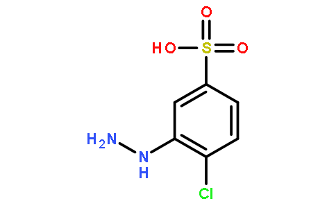 4-chloro-3-hydrazinylbenzenesulfonic acid