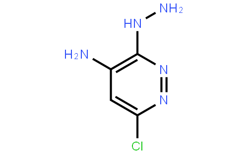 6-Chloro-3-hydrazinylpyridazin-4-amine