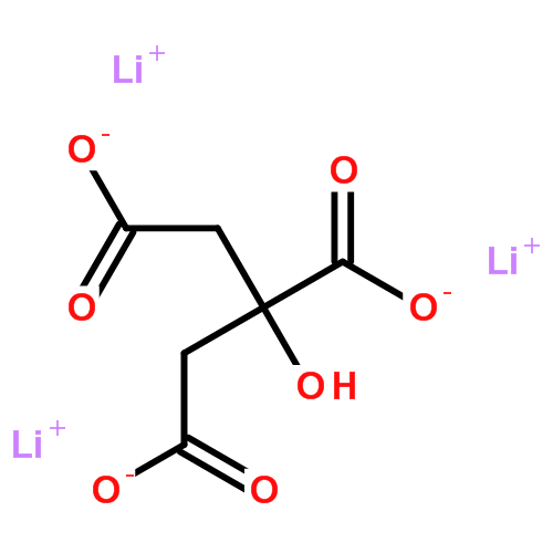 柠檬酸锂 四水合物
