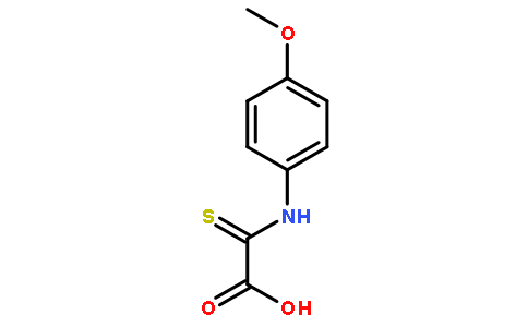 2-((4-Methoxyphenyl)amino)-2-thioxoacetic acid