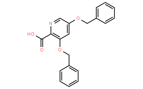 3,5-bis-benzyloxy-pyridine-2-carboxylic acid