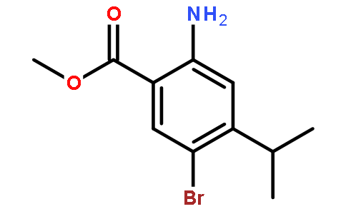 Methyl 2-amino-5-bromo-4-isopropylbenzoate