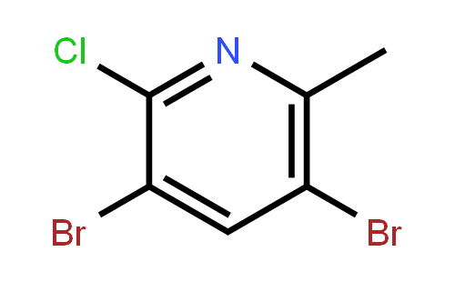 2-Chloro-3,5-dibromo-6-methylpyridine