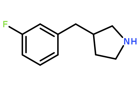 3-(3-fluorobenzyl)pyrrolidine