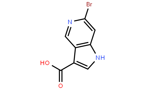6-Bromo-1H-pyrrolo[3,2-c]pyridine-3-carboxylic acid