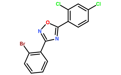 3-(2-Bromophenyl)-5-(2,4-dichlorophenyl)-1,2,4-oxadiazole