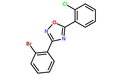3-(2-Bromophenyl)-5-(2-chlorophenyl)-1,2,4-oxadiazole