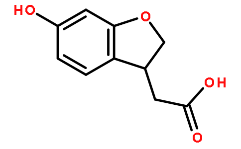 2-（6-羟基-2,3-二氢苯并呋喃-3-基）乙酸