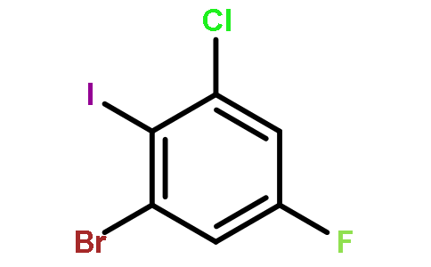 1-BroMo-3-chloro-5-fluoro-2-iodobenzene