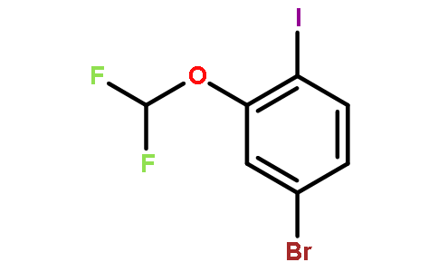 4-bromo-2-(difluoromethoxy)-1-iodobenzene