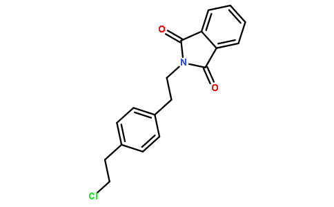 2-[2-[4-(2-chloroethyl)phenyl]ethyl]isoindole-1,3-dione