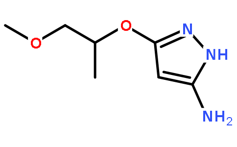 5-(2-Methoxy-1-Methylethoxy)-1H-Pyrazol-3-aMine