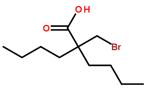 2-(Bromomethyl)-2-butylhexanoic acid