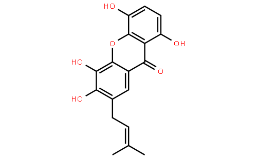 1,4,5,6-Tetrahydroxy-7-(3-methylbut-2-en-1-yl)-9H-xanthen-9-one