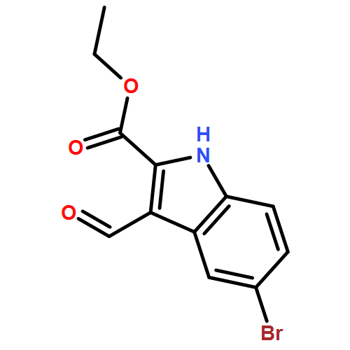 Ethyl 5-bromo-3-formyl-1H-indole-2-carboxylate