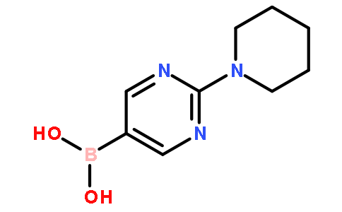 2-哌啶嘧啶-5-硼酸