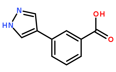 3-(1H-Pyrazol-4-yl)benzoic acid