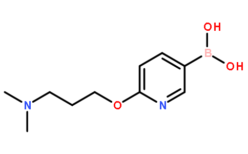 6-(3-N,N-Dimethylamino-propoxy)pyridine-3-boronic acid