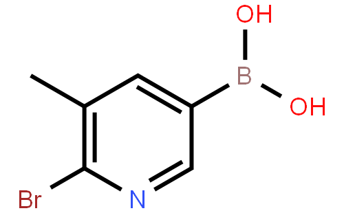 2-溴-3-甲基吡啶-5-硼酸