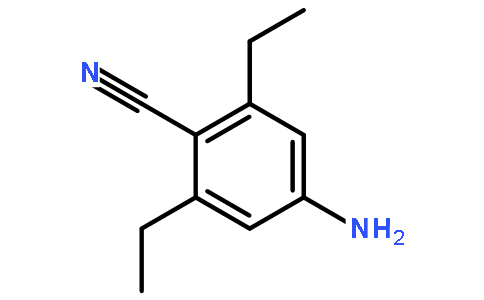 4-Amino-2,6-diethylbenzonitrile
