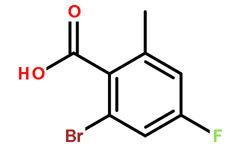 2-Bromo-4-fluoro-6-methylbenzoic acid