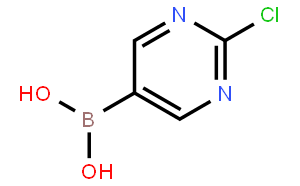 2-氯嘧啶-5-硼酸(含有数量不等的酸酐)