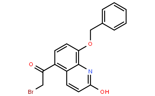8-苄氧基-5-溴乙酰基-2-喹啉酮