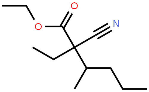 2-氰基-2-乙基-3-甲基-己酸乙酯