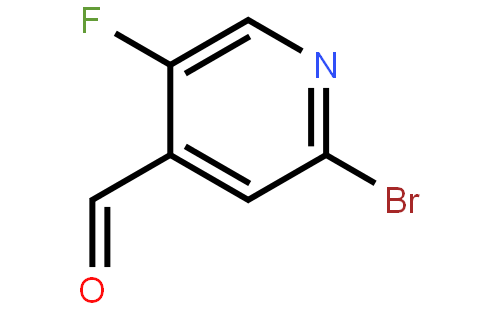 2-Bromo-5-fluoro-4-formylpyridine