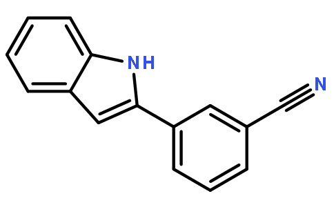 Benzonitrile,3-(1H-indol-2-yl)-