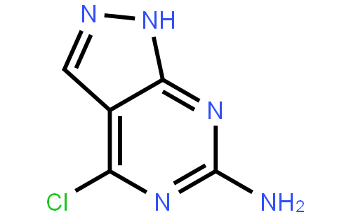 4-Chloro-1H-pyrazolo[3,4-d]pyrimidin-6-amine