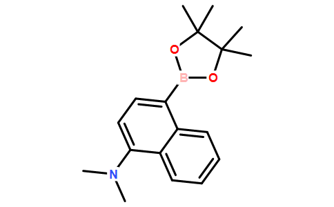N,N-Dimethyl-4-(4,4,5,5-tetramethyl-1,3,2-dioxaborolan-2-yl)naphthalen-1-amine