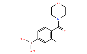 (3-氟-4-(吗啉-4-羰基)苯基)硼酸