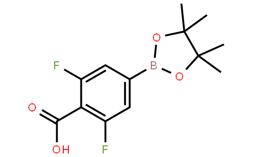 2,6-Difluoro-4-(4,4,5,5-tetramethyl-1,3,2-dioxaborolan-2-yl)-benzoic acid