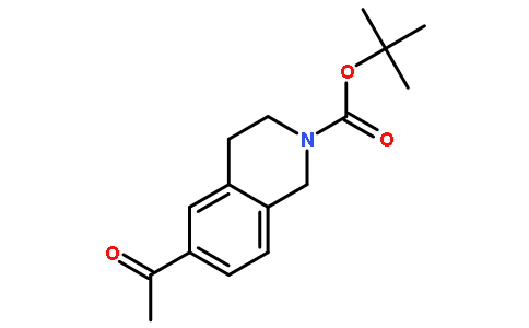 2-Boc-6-Acetyl-1,2,3,4-tetrahydroisoquinoline