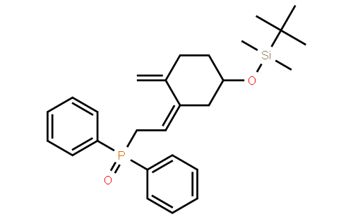 叔丁基[3-[2-(二苯基膦酰)亚乙基]-4-亚甲基环己基氧基]二甲基硅烷